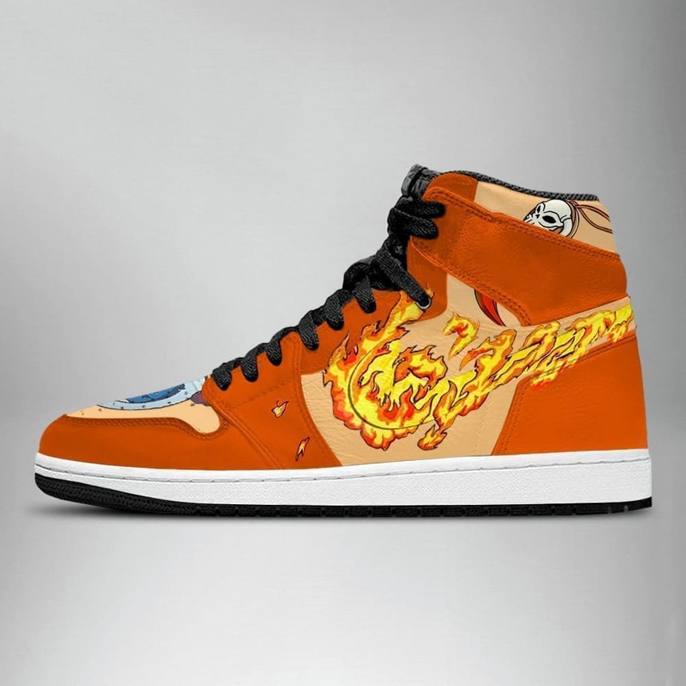 Ace One Piece Air Jordan 1 High Top Shoes SMAOPA1