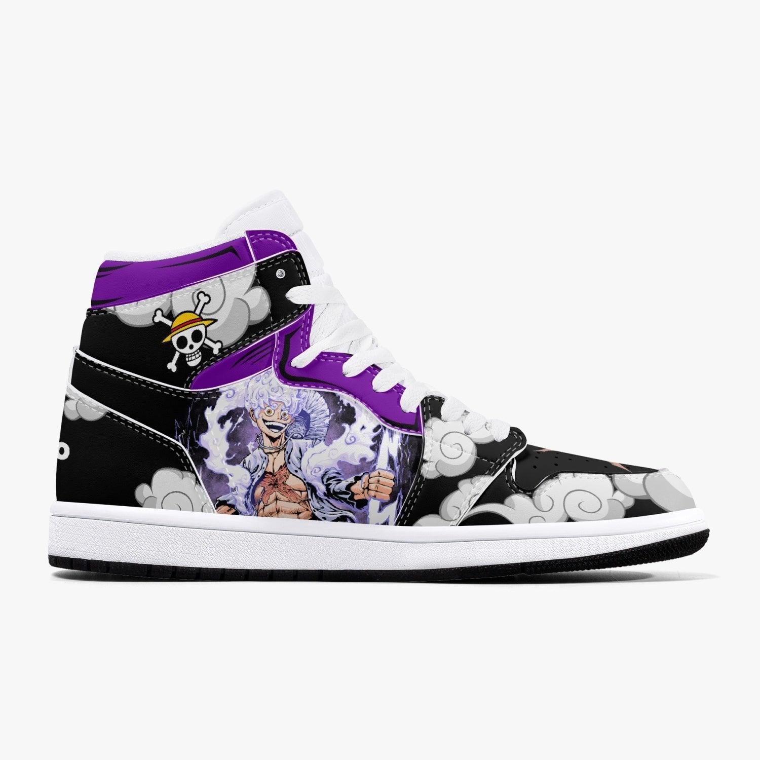 One Piece Luffy Nika AJ1 High Top Shoes