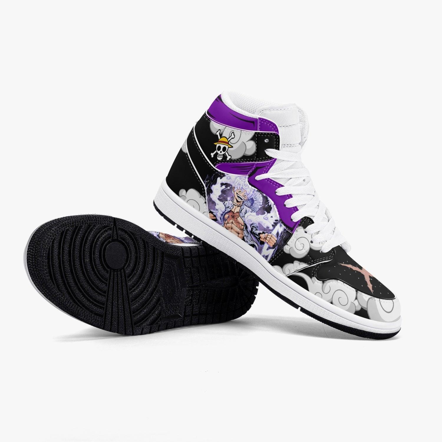 One Piece Luffy Nika AJ1 High Top Shoes