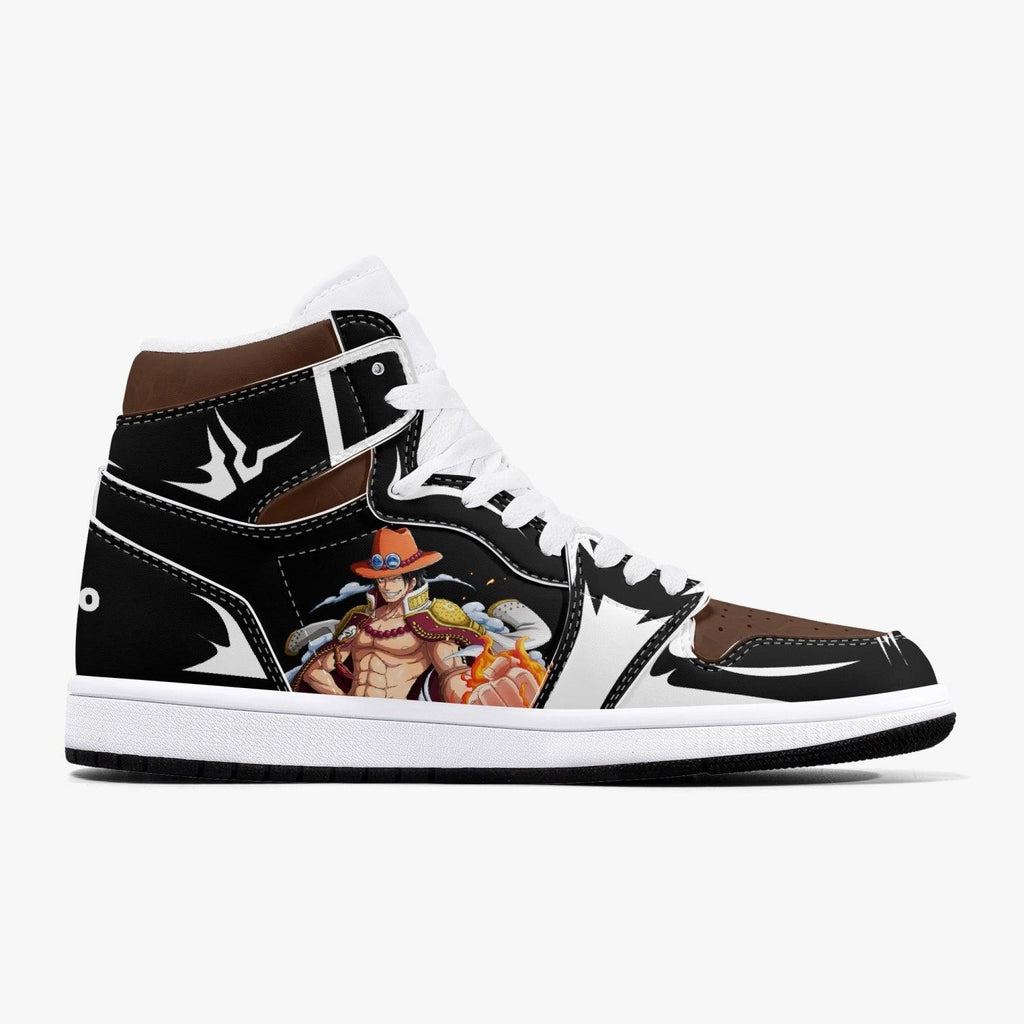 One Piece Portgas D. Ace AJ1 High Top Shoes
