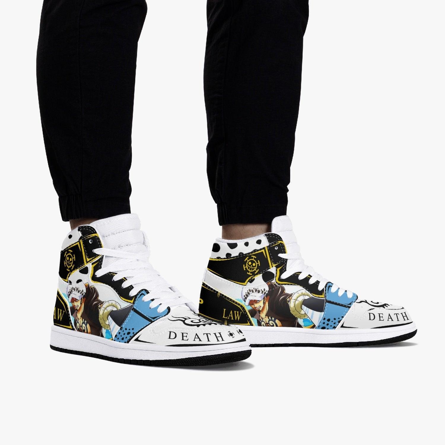 One Piece Trafalgar D. Water Law V2 AJ1 High Top Shoes