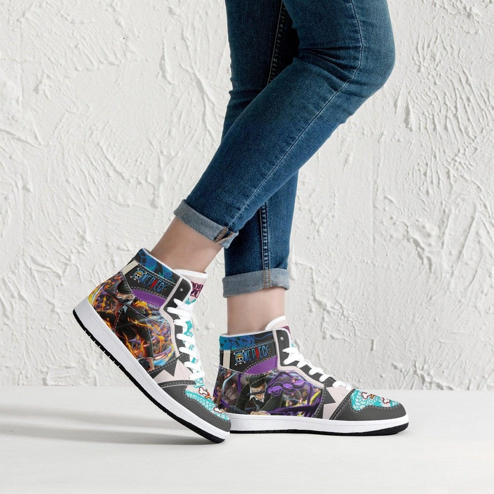 Roronoa Zoro Dressrosa One Piece JD1 High Top Shoes