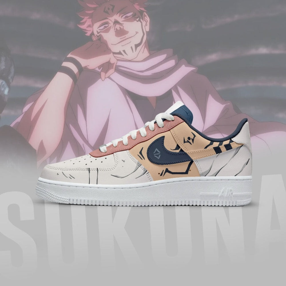 Sukuna Jujutsu Kaisen AF1 Shoes