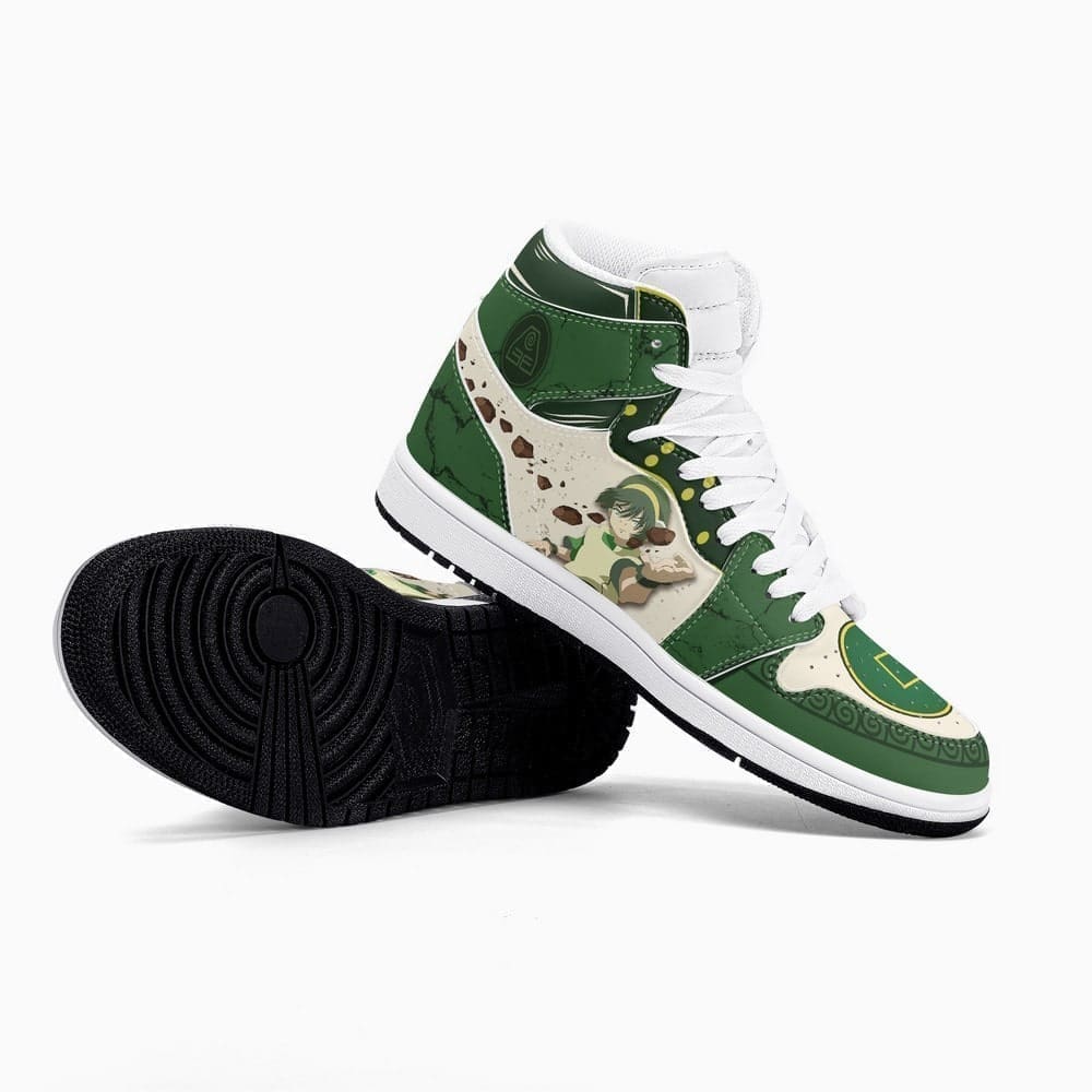 Toph Beifong Air Jordan 1 High Top Shoes