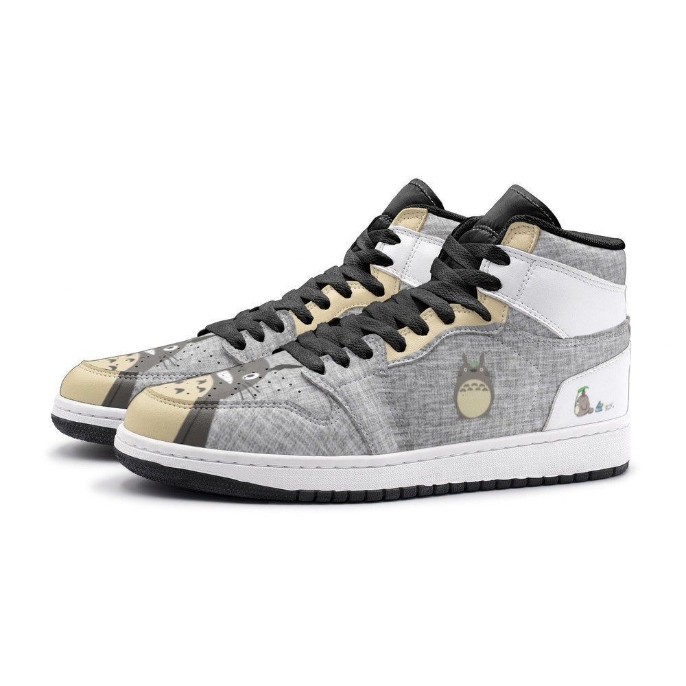 Totoro Smile My Neighbor Totoro J1 High Top Shoes