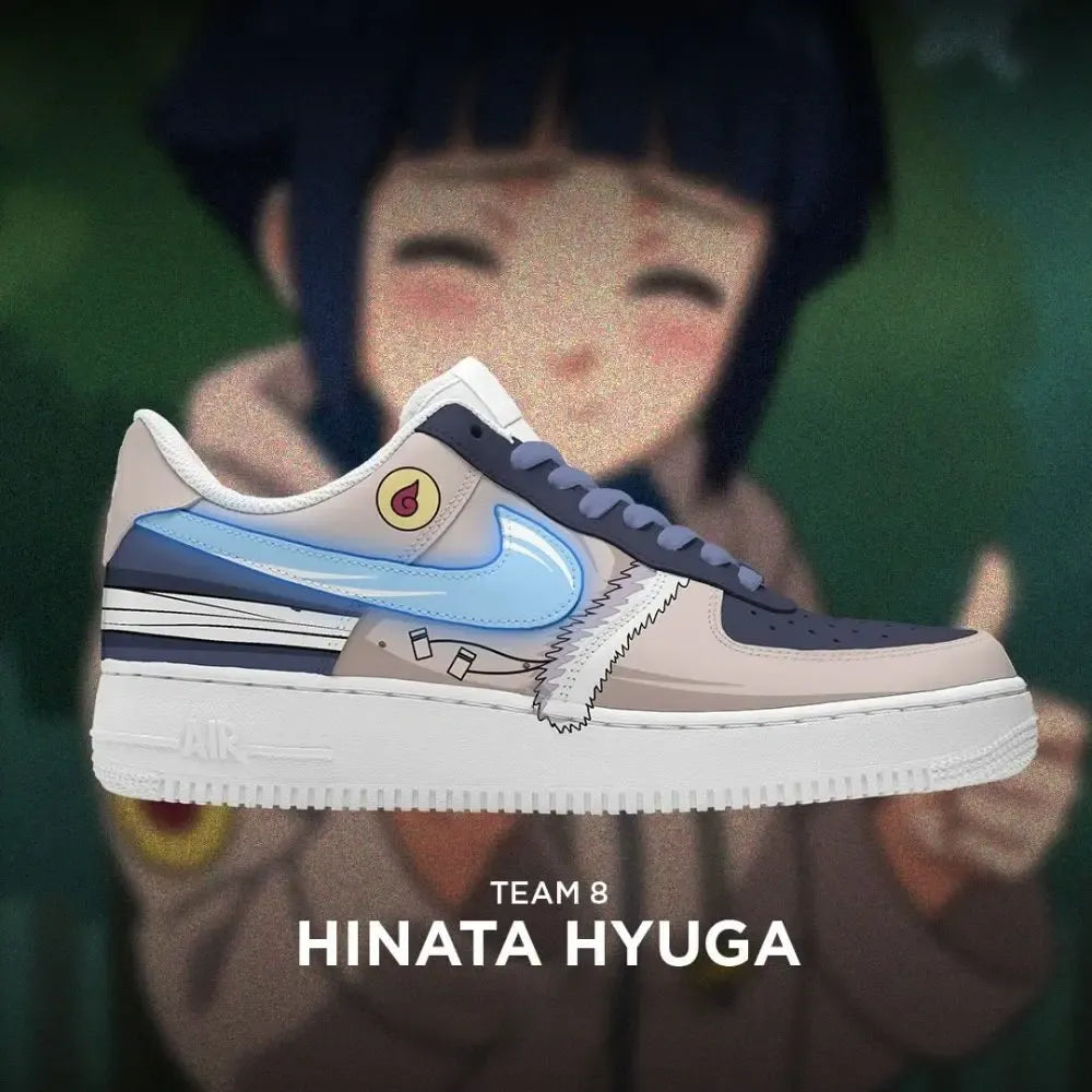 Hinata Hyuga Naruto Team 8 Low Top Shoes