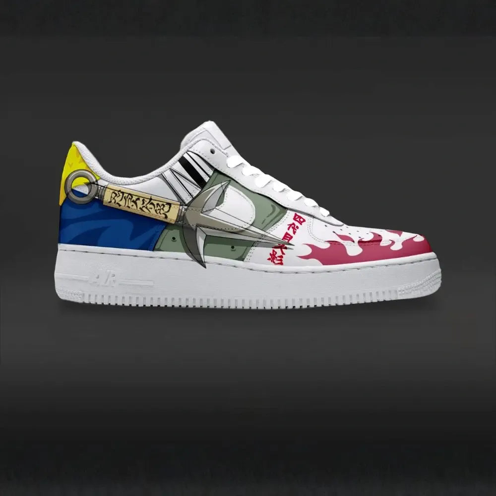 Namikaze Minato Hokage Naruto Edition Low Top Shoes