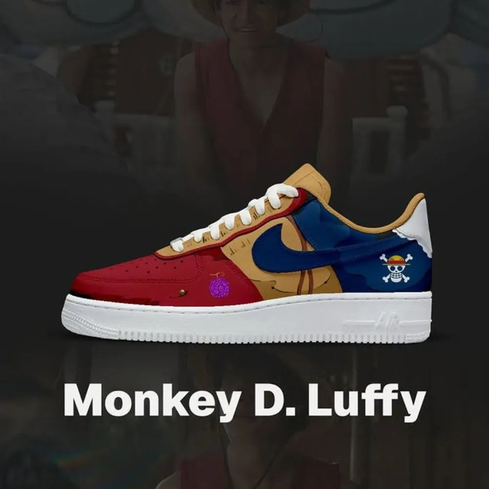 Monkey DLuffy One Piece Special Edition Low Top Shoes