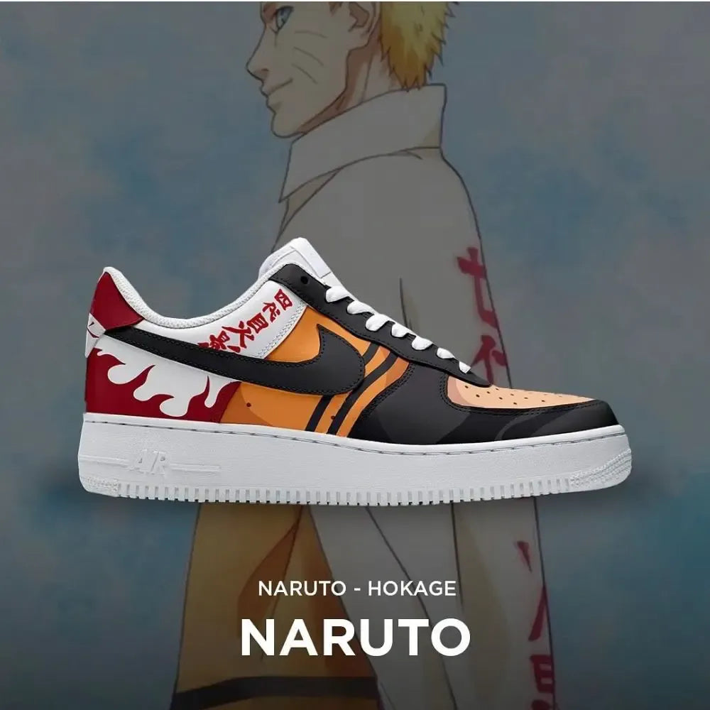 Naruto Hokage Naruto Low Top Shoes