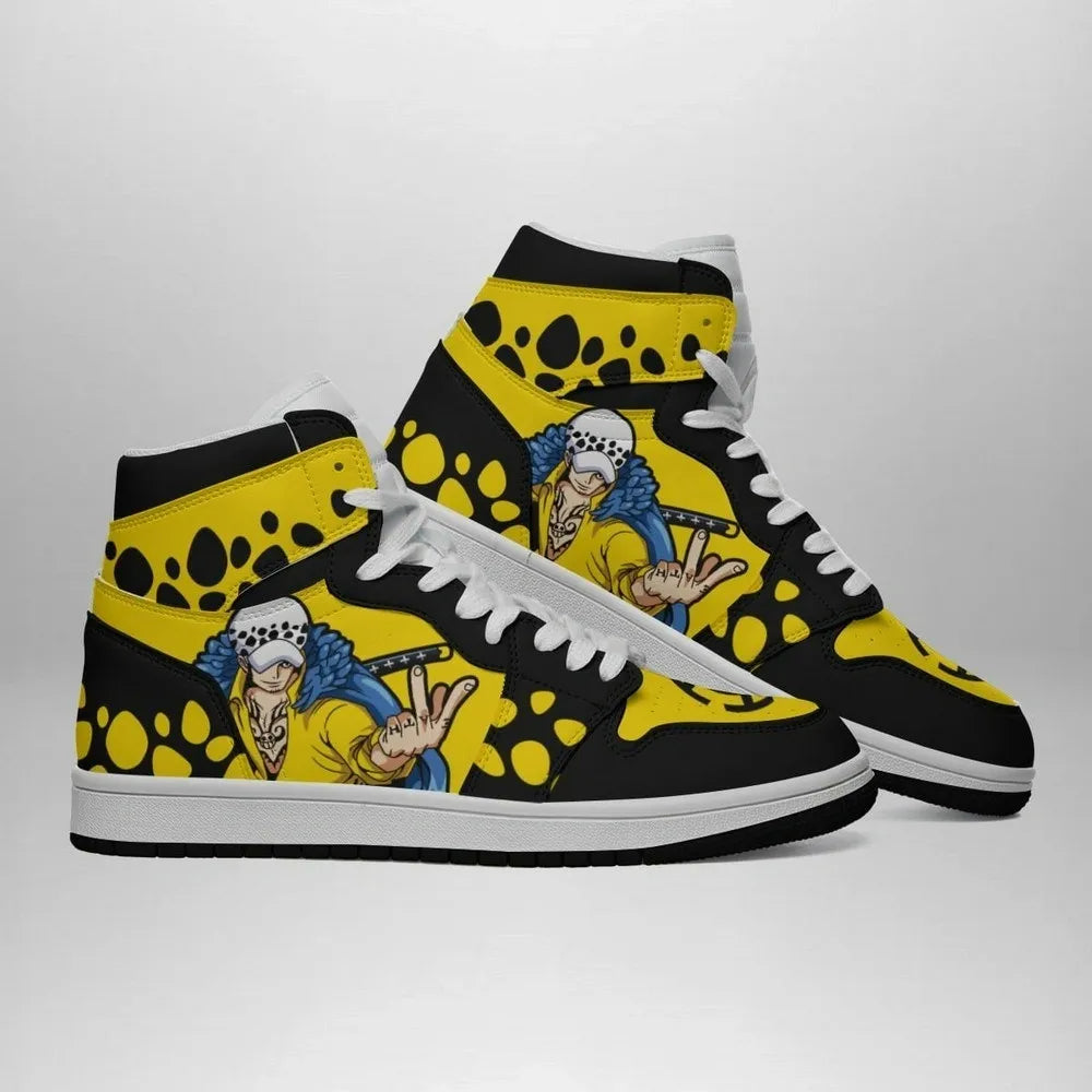 Trafalgar Captain One Piece Special High Top Shoes