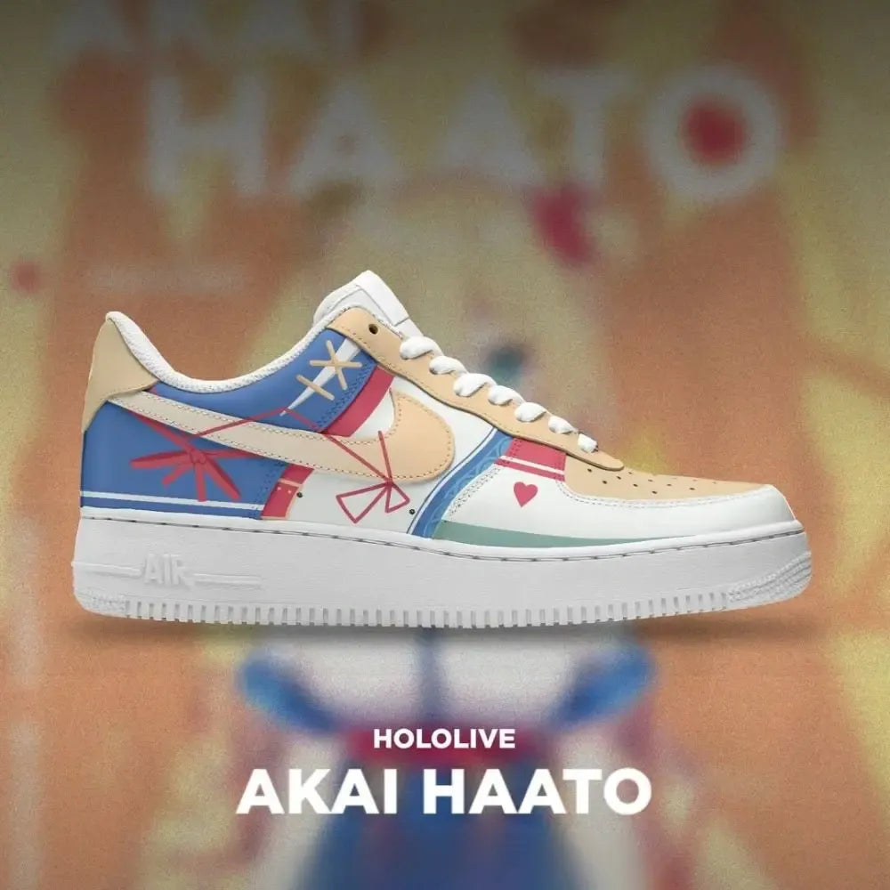 Akai Haato Hololive Low Top Shoes
