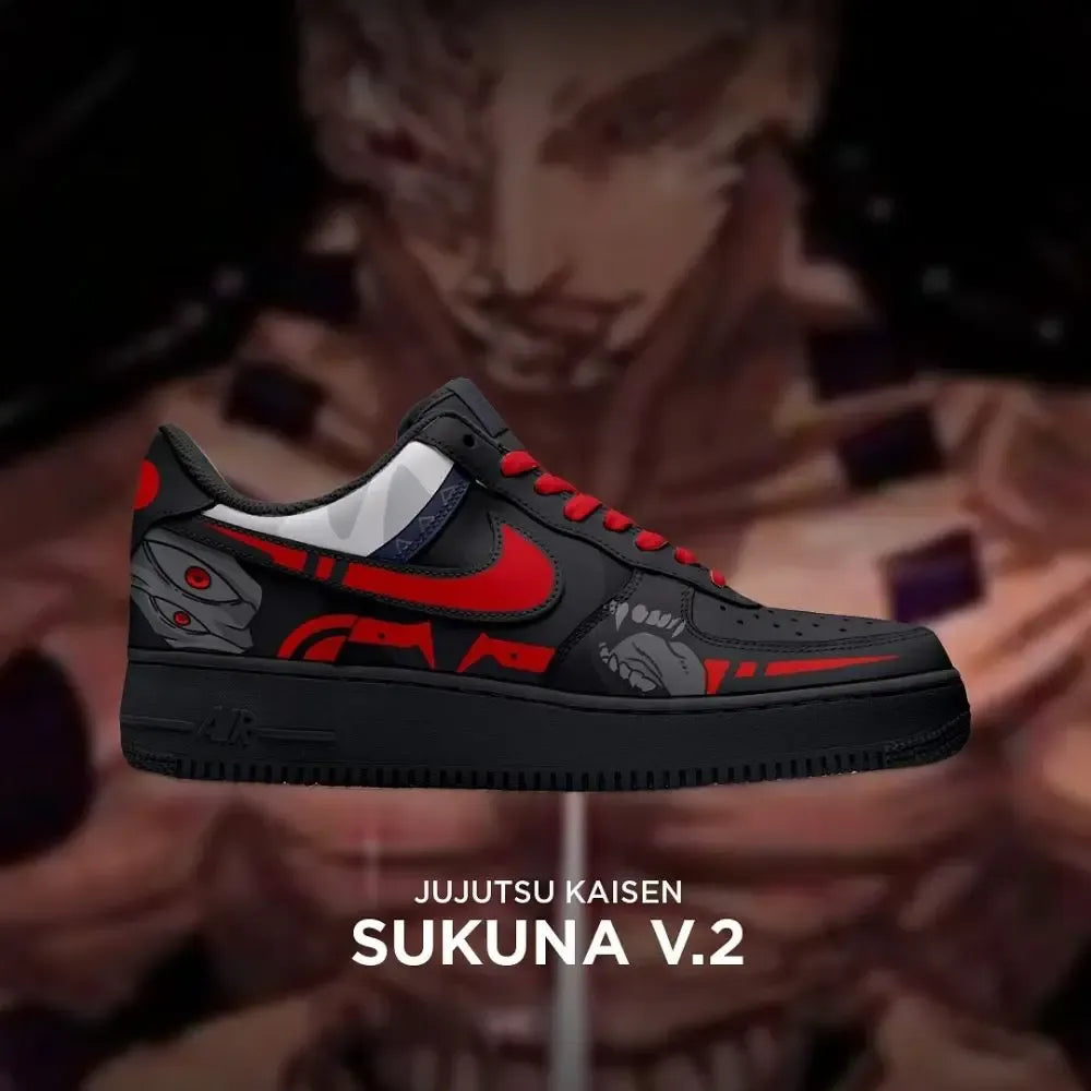 Sukuna Limited Jujutsu Kaisen Low Top Shoes