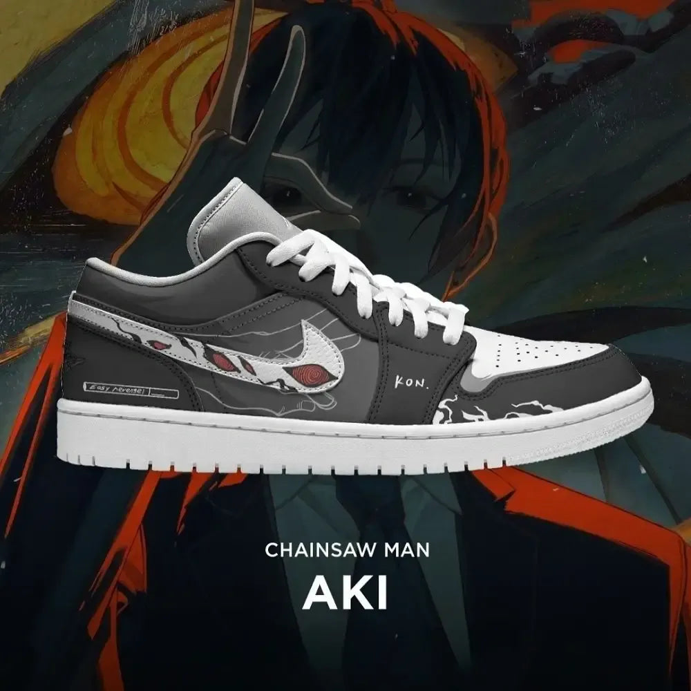 Aki Chaisaw Man Edition Low Top Shoes