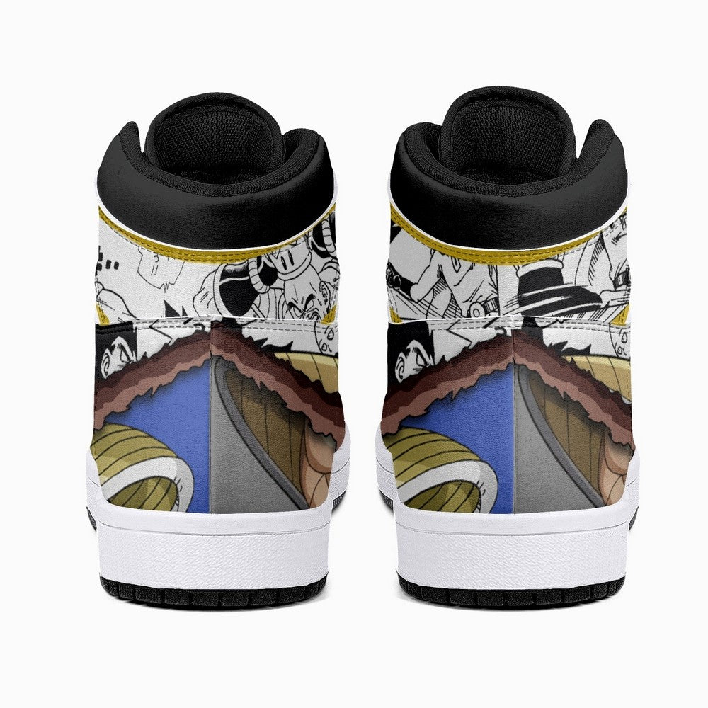 Vegeta and Nappa Dragon Ball Z JD1 High Top Shoes