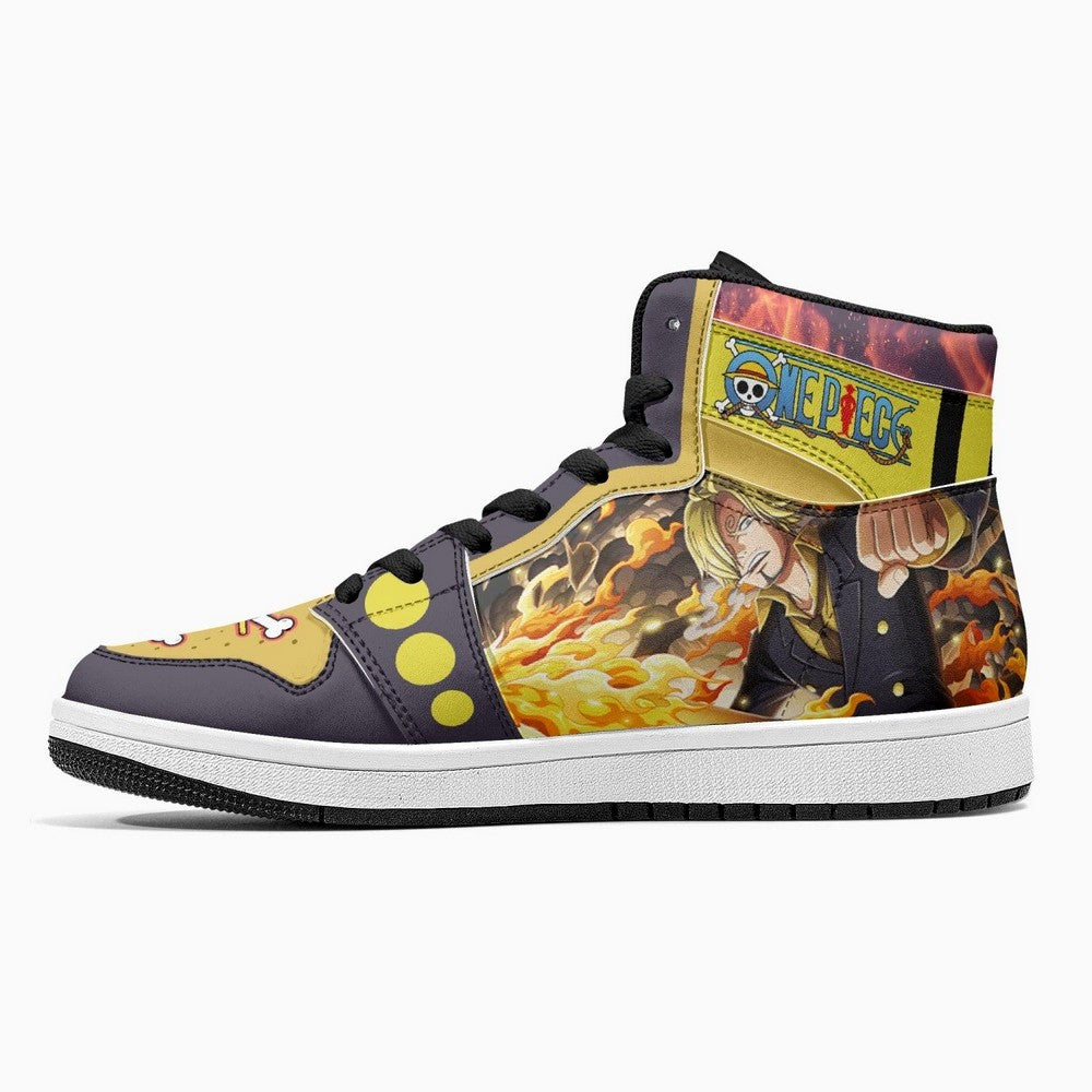 Vinsmoke Sanji Timeskip One Piece JD1 High Top Shoes