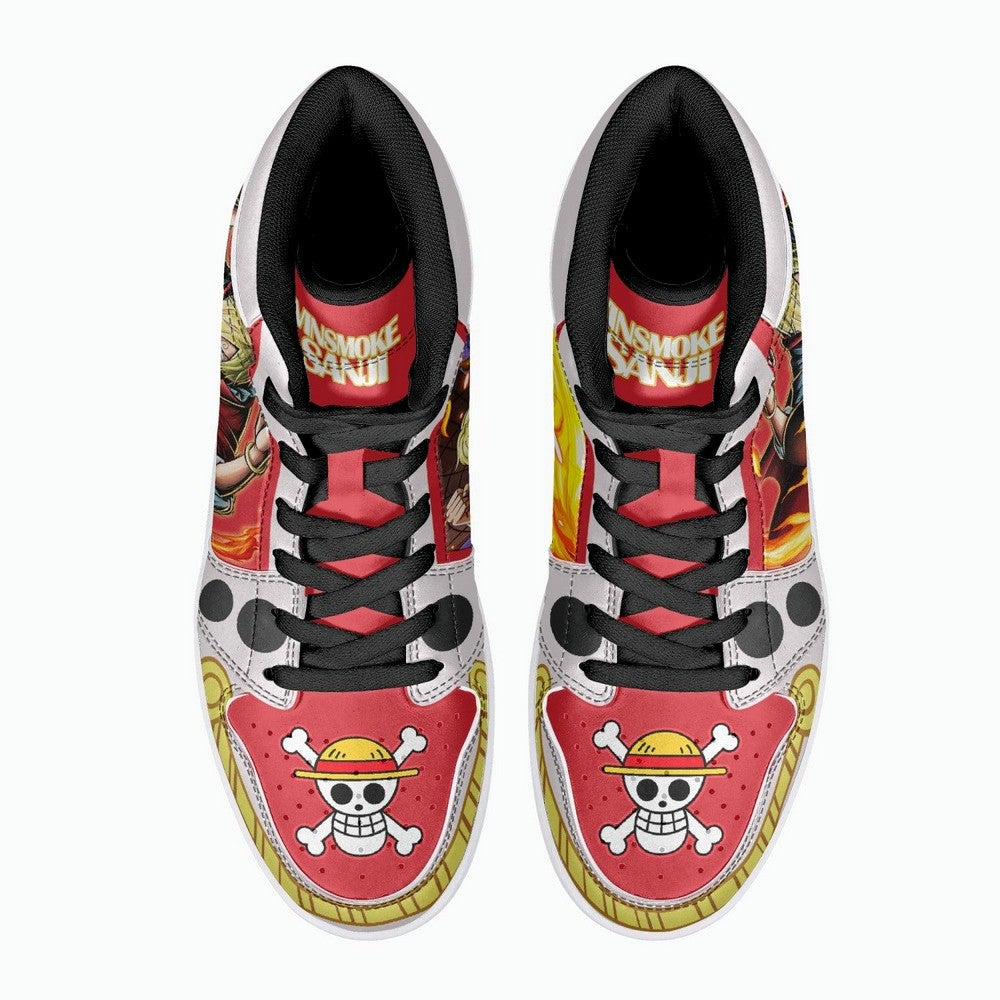 Vinsmoke Sanji Whole Cake Island One Piece JD1 High Top Shoes
